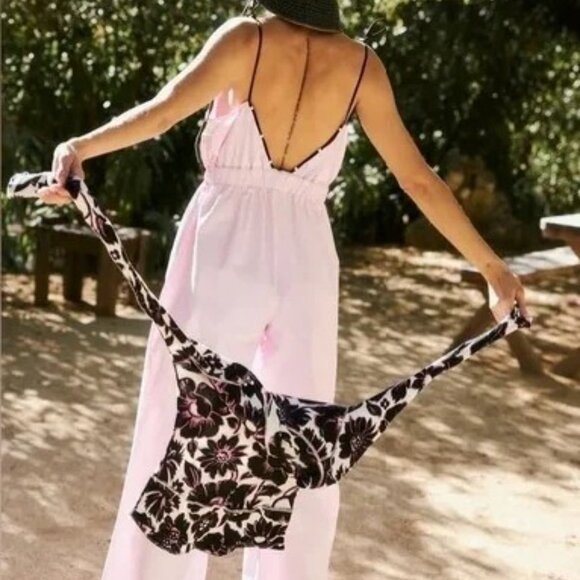 Free People Star Player Onesie - Pinky Fuchsia NWOT - Picture 3 of 7